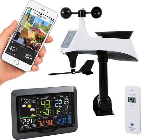 La Crosse V40A-PRO Ver2 Int WIFI Complete Colour Weather Station (New Model)  IN STOCK